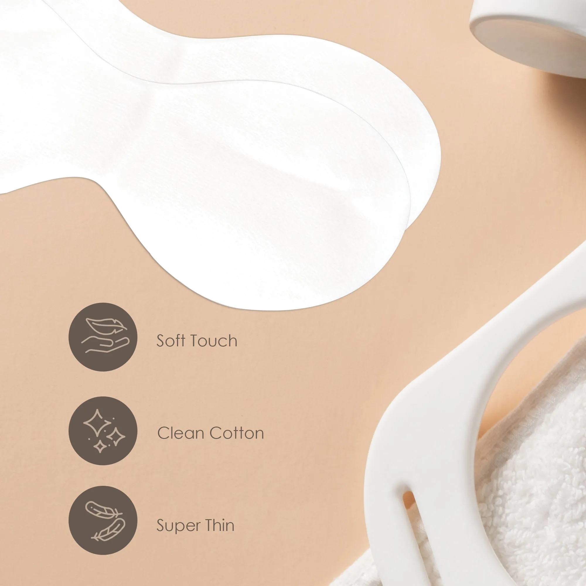 1000pcs Disposable Eye Masks | Non-Woven Cotton Pads