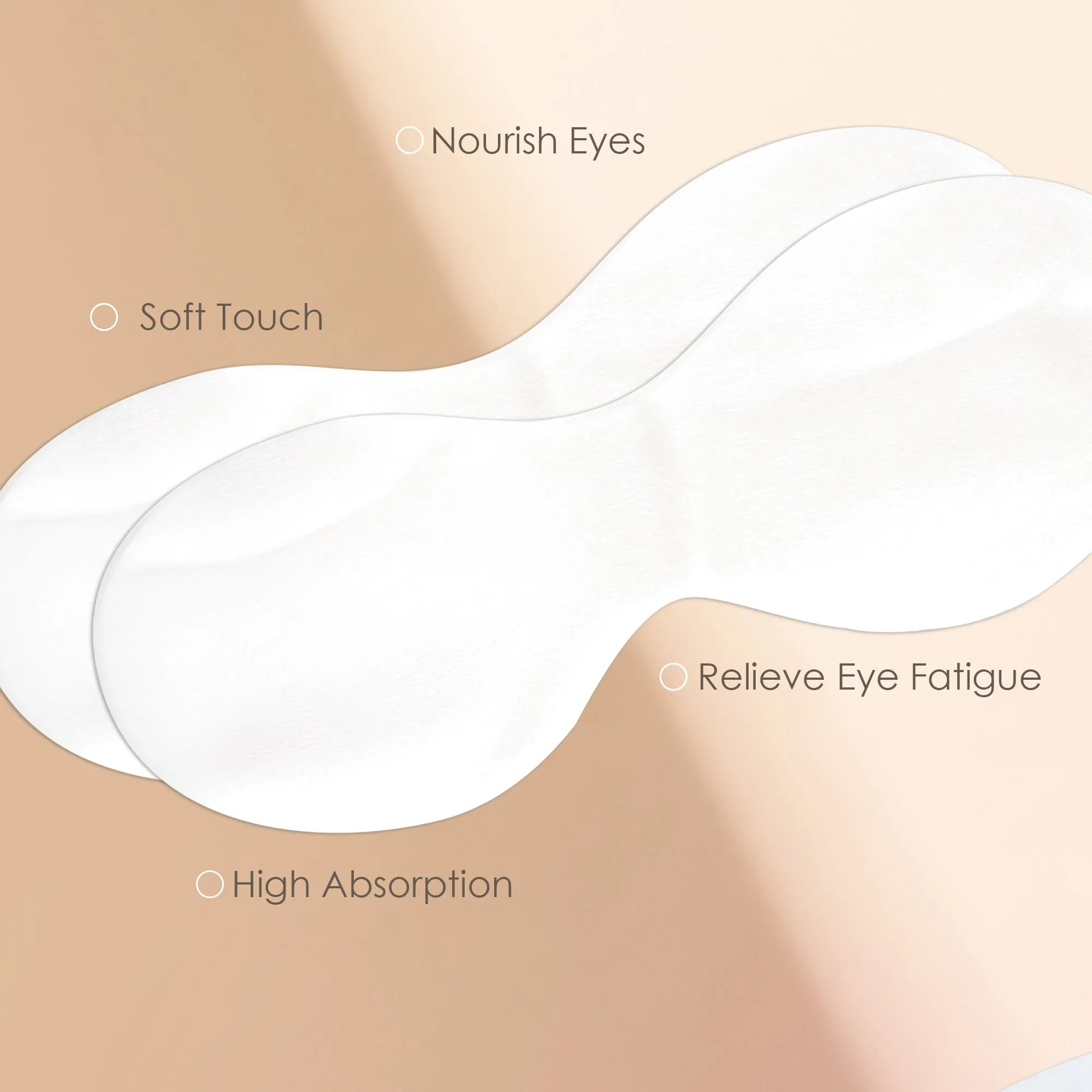 1000pcs Disposable Eye Masks | Non-Woven Cotton Pads