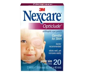 3M Nexcare™ Opticlude™ Junior Orthoptic Eye Patch 2-1/2" x 1-1/4", Beige, Latex-free