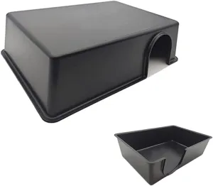 Amypet Different Size Reptile Use Hide Cave for Snakes,Reptiles, Ball Pythons Durable Material Easy to Clean 10.2 x7.48 x 2.75inch (L)