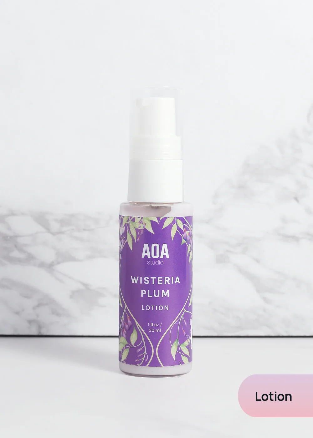 AOA Lotion, Shower Gel & Body Mist - Wisteria Plum