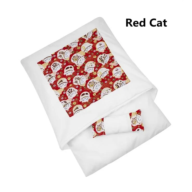 Best Cat Dog Bed Cotton Sleeping Bag Kennel Nest Cushion Warm Winter Bed