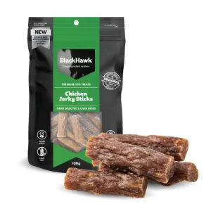Black Hawk Dog Treats Chicken Jerky Sticks 100g^^^