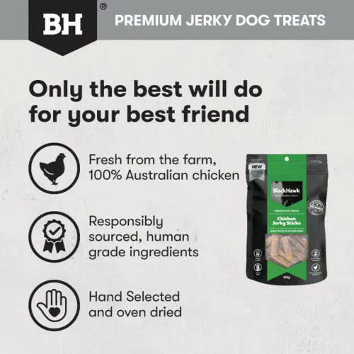 Black Hawk Treats Dog Chicken Jerky Sticks Dog Treats