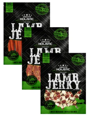 [BUNDLE OF 3 - MIXABLE] Absolute Holistic Grain Free Lamb Dog Treats
