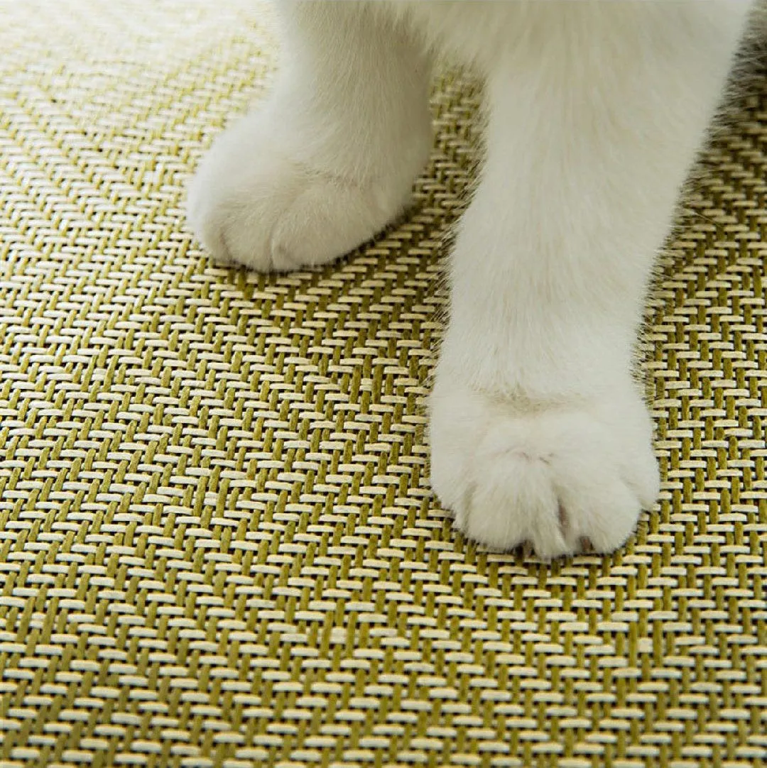 Cat and Dog Summer Cooling Bed, Daisy Flax Mat