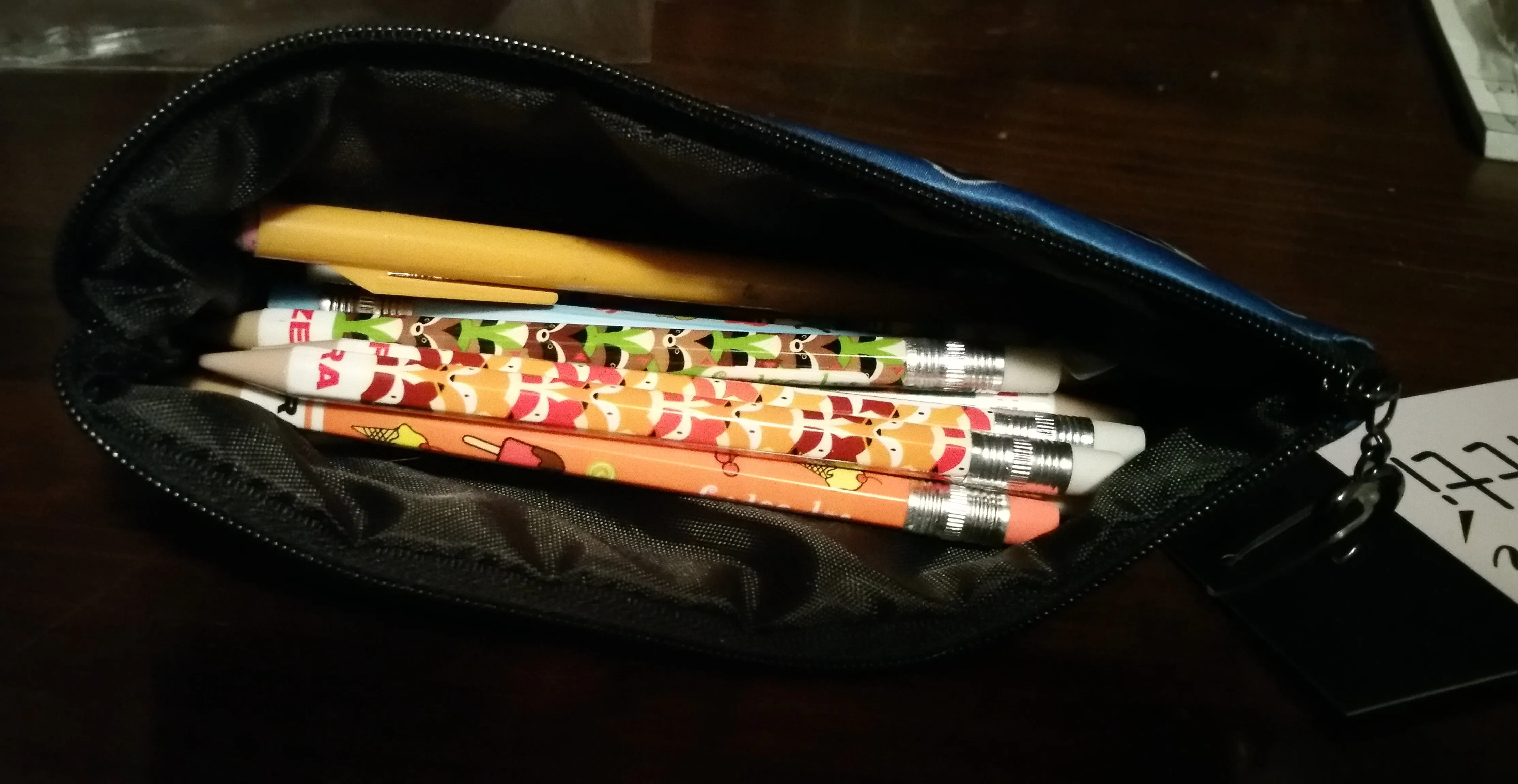 Cat Kitten Pencil Bag - Paw in the Paint