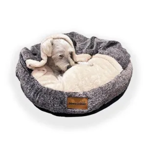Charcoal Primo Super Warm Plush Bed - 70cm x 70cm