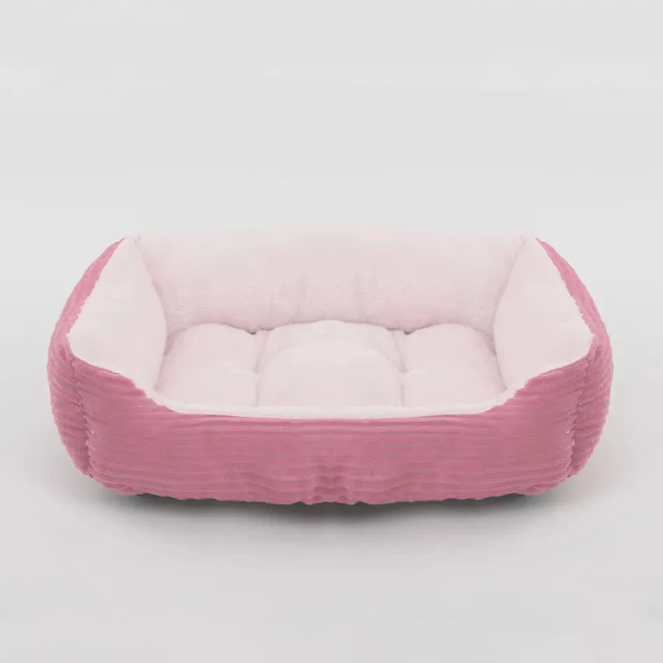 Cozy Plush Pet Bed for Comfortable Relaxation