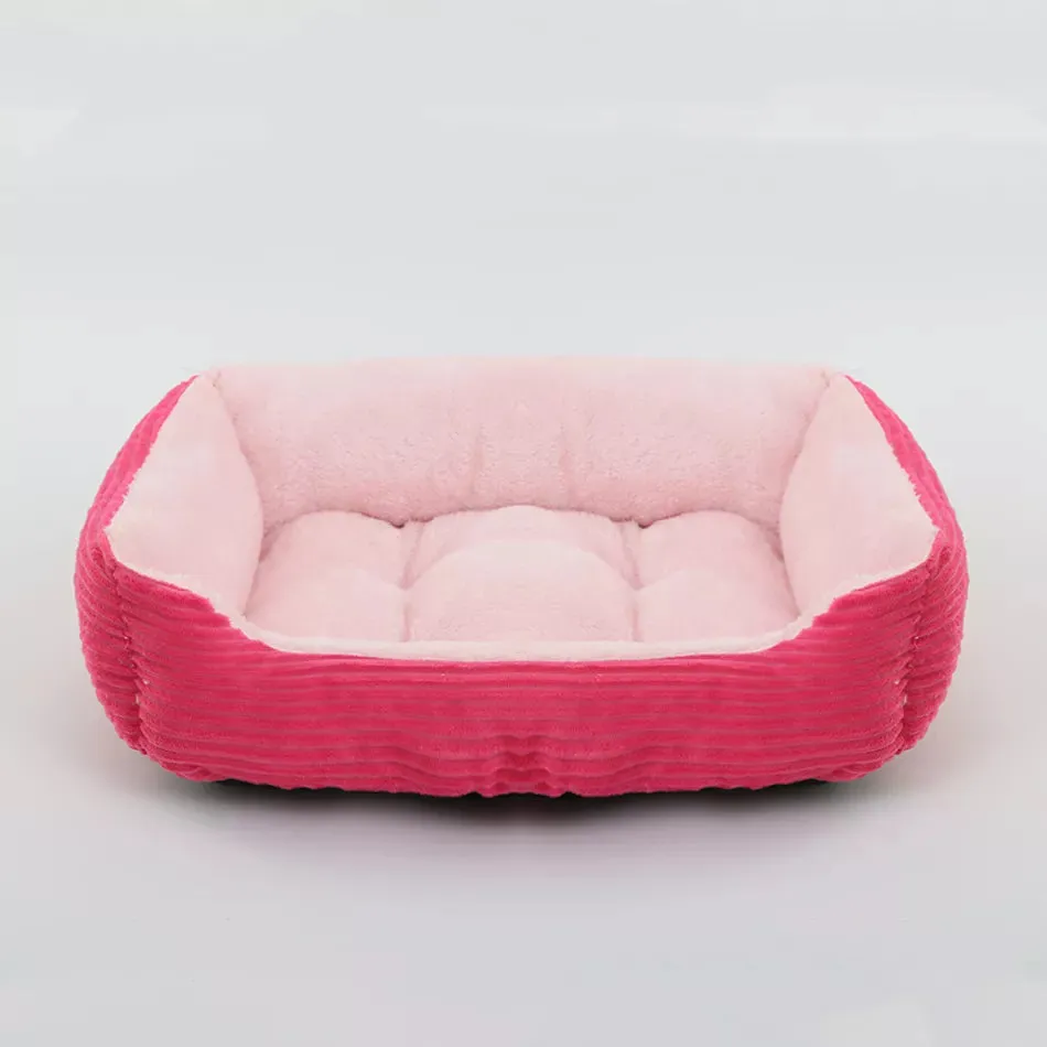 Cozy Plush Pet Bed for Comfortable Relaxation