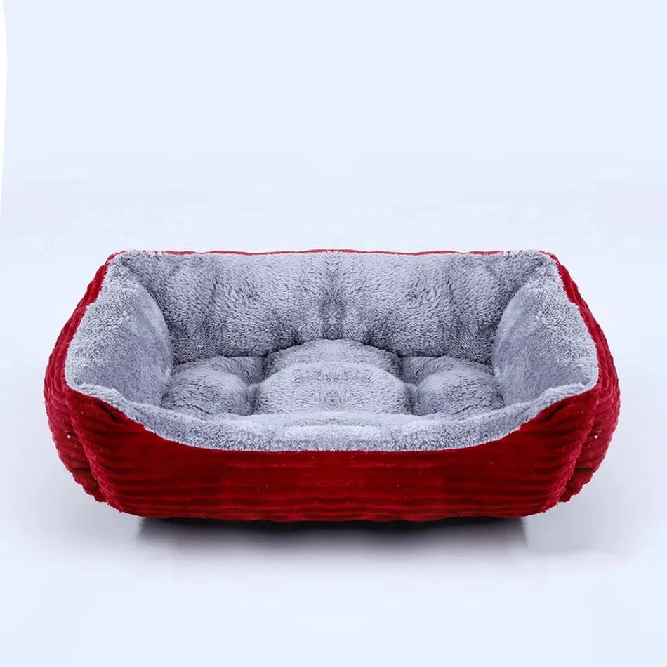 Cozy Plush Pet Bed for Comfortable Relaxation
