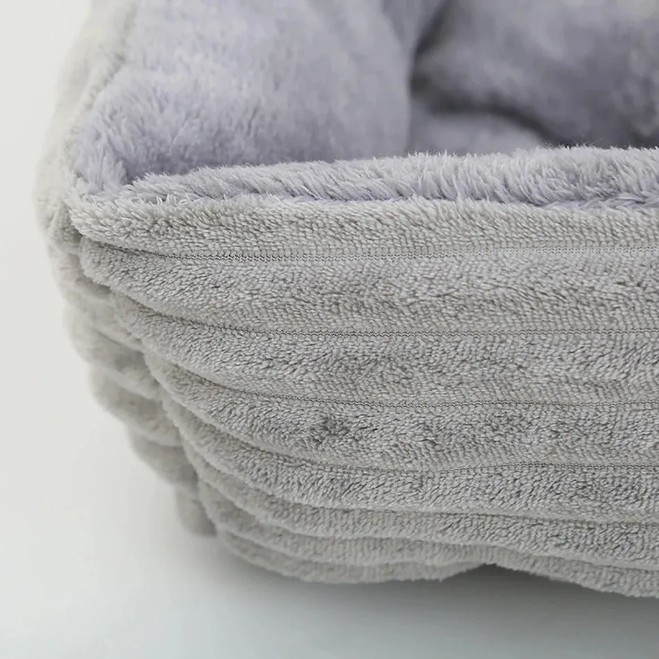 Cozy Plush Pet Bed for Comfortable Relaxation
