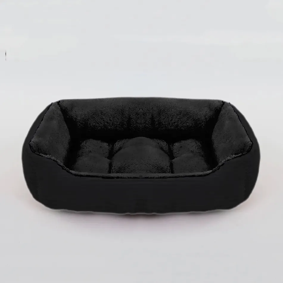 Cozy Plush Pet Bed for Comfortable Relaxation