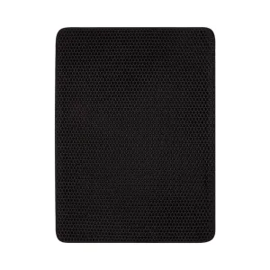 DDX Cat Two-Layer Litter Mat Black - L75cm x B55cm