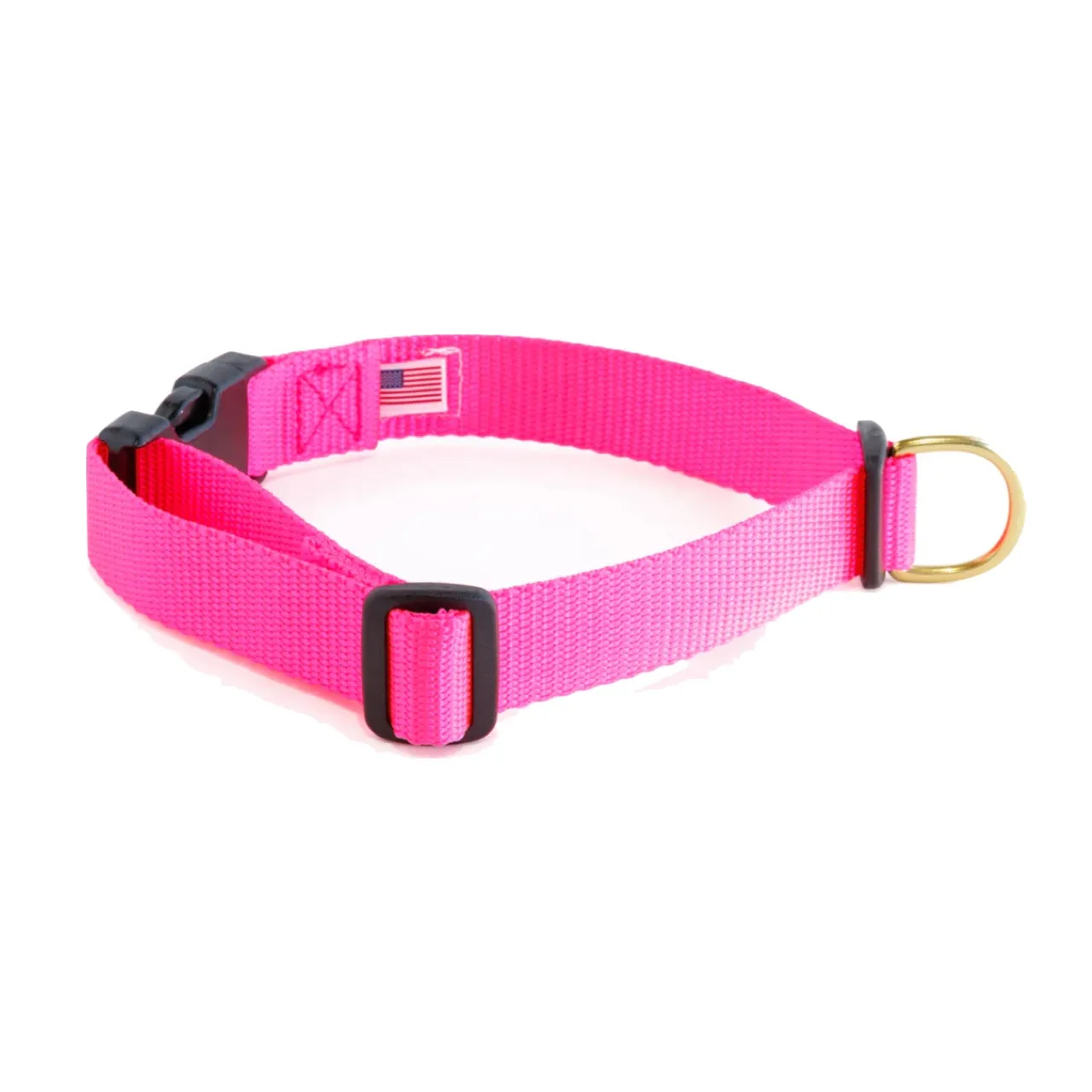 Dog Bone Adjustable Snap Collar Pink