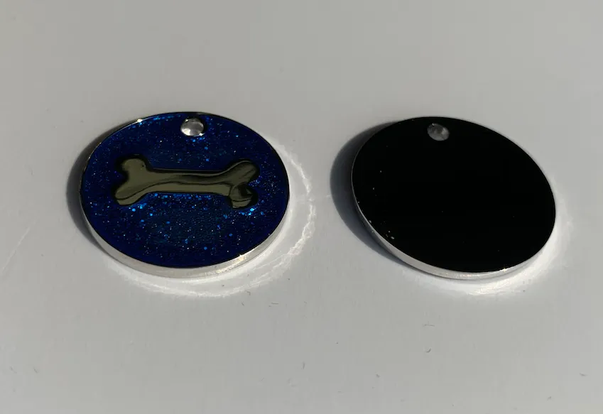 Engraved Dog ID Tags - Available personalised