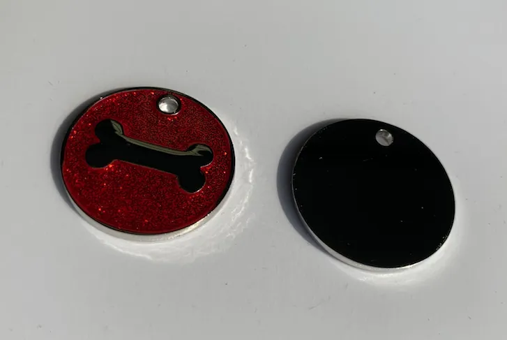 Engraved Dog ID Tags - Available personalised