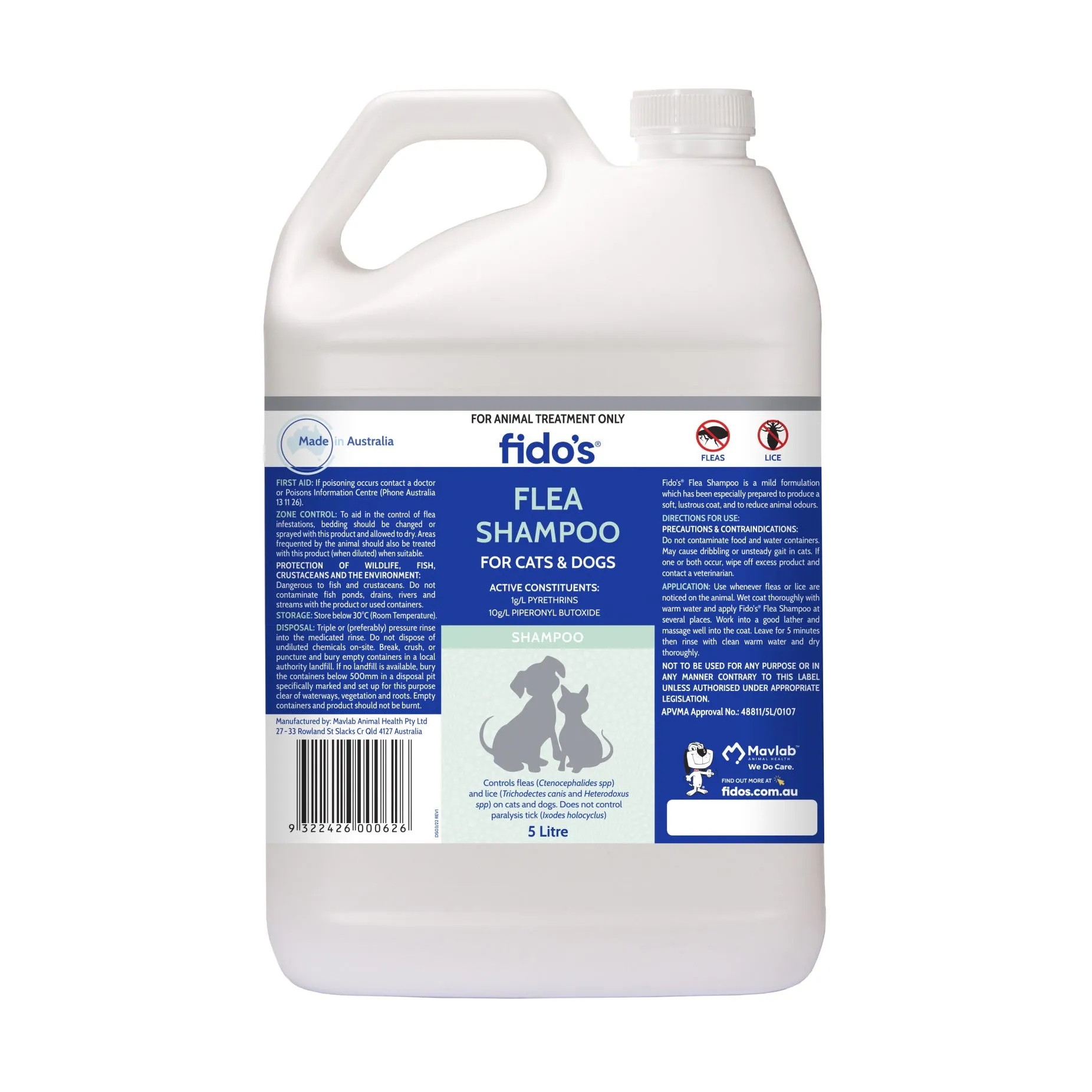 Fido's Flea Shampoo