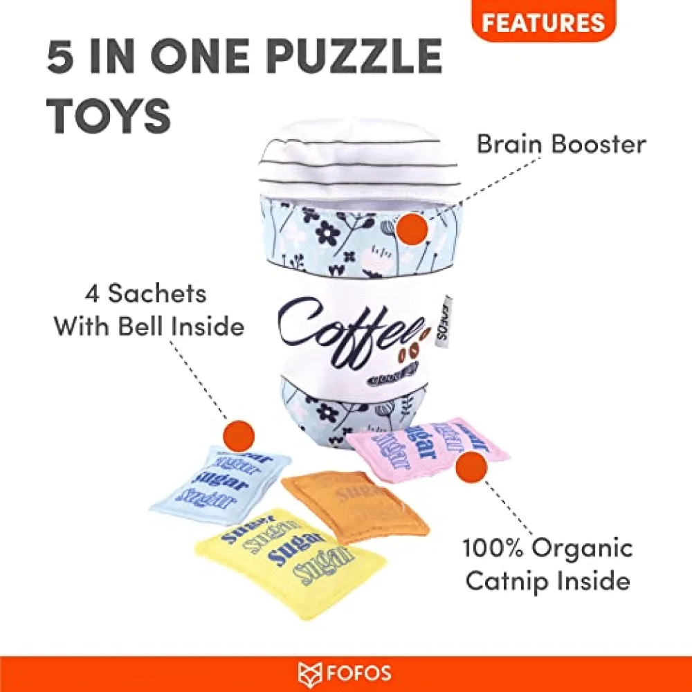 Fofos Dreamland Coffee Toy Pack for Cats