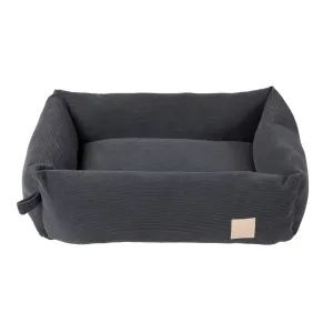 Fuzzyard Life Corduroy Dog Bed Slate Grey