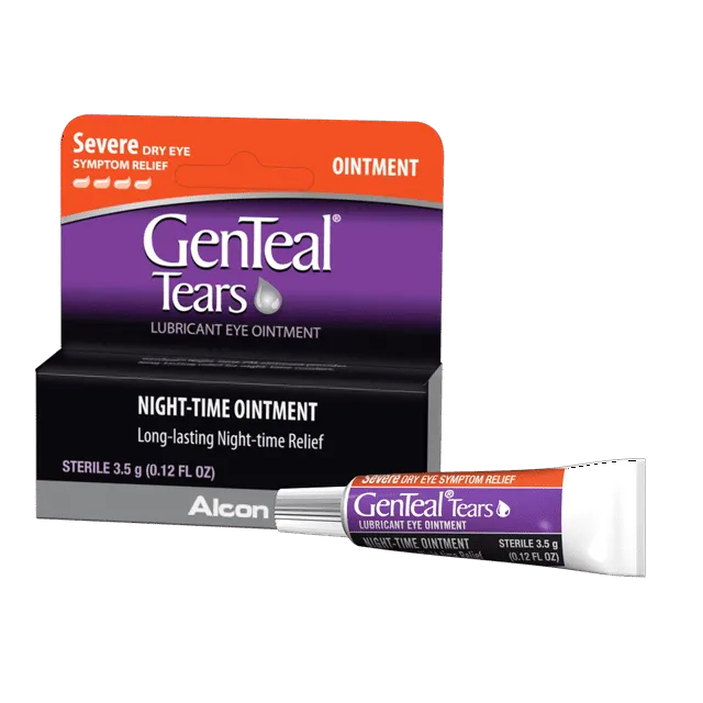 Genteal Tears Oinment Lubricant Eye 0.12Oz