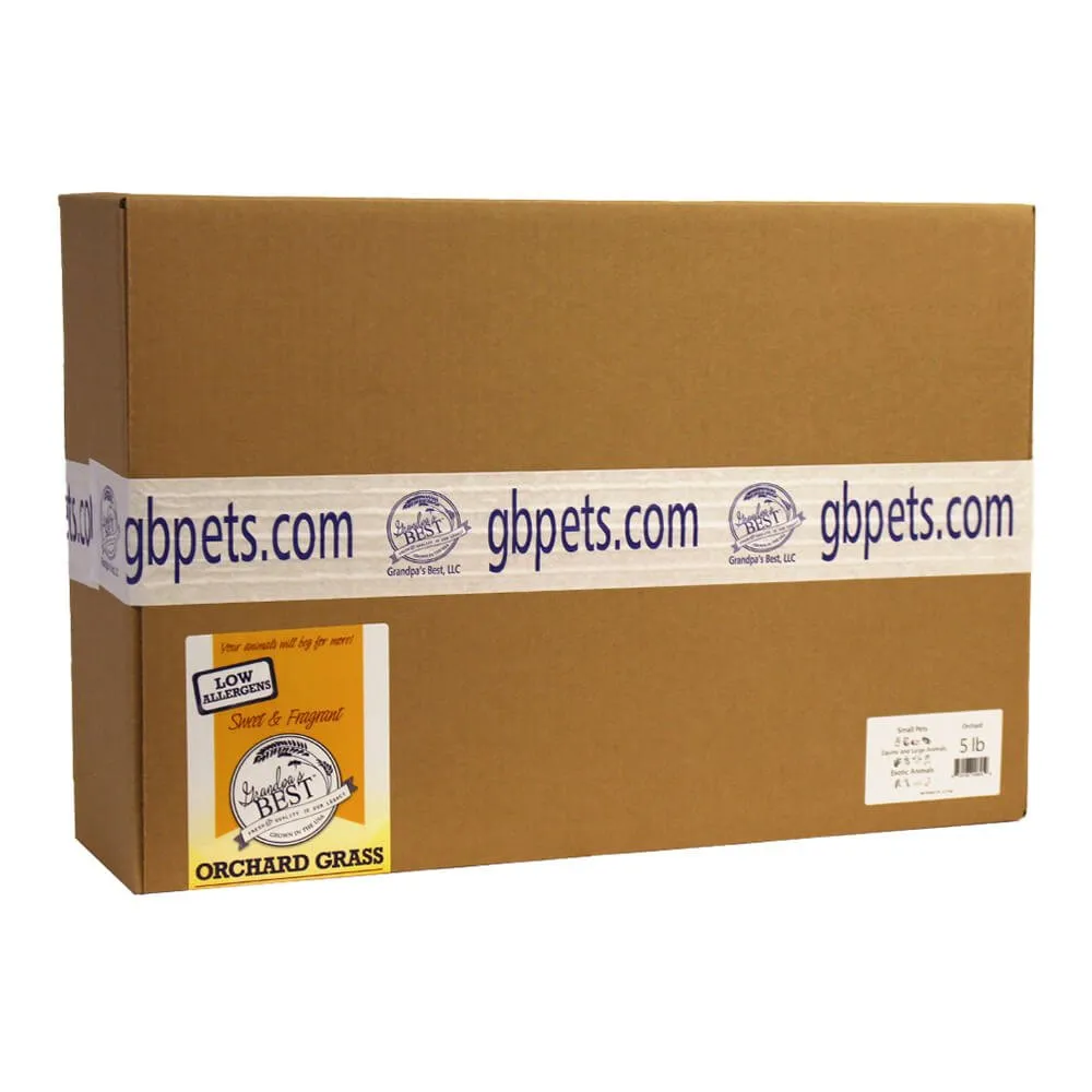 Grandpa's Best Orchard Grass Loose Boxed Hay