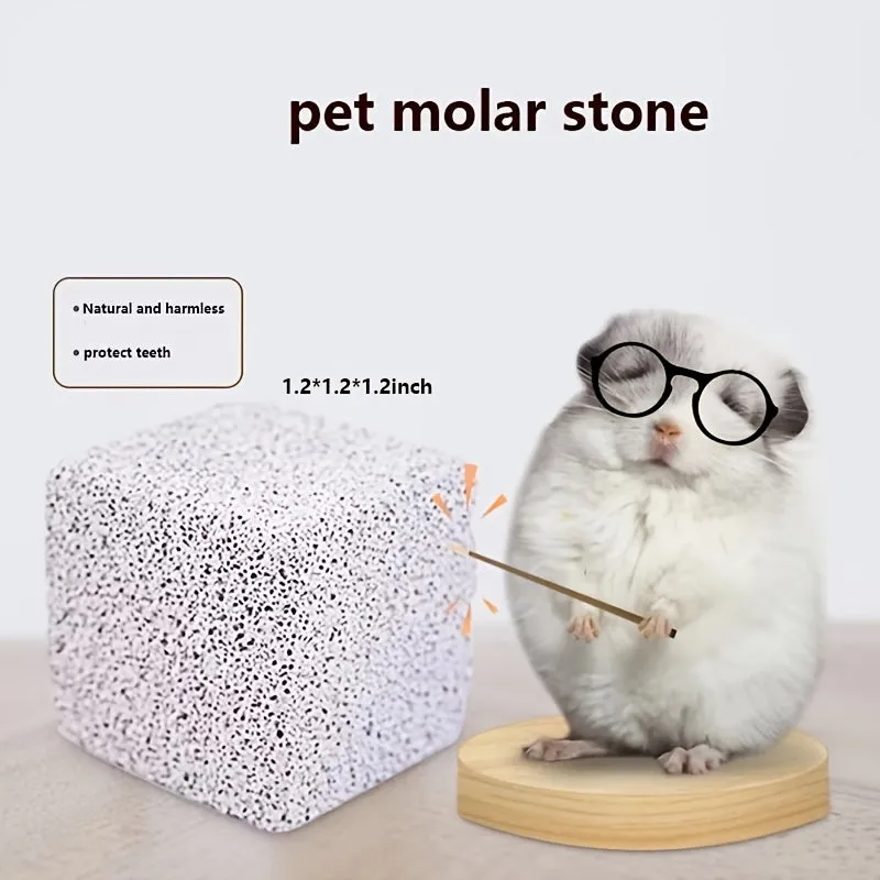 Hamsters Delight Natural Chew Stone for Small Pets Calcium
