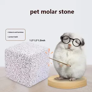 Hamsters Delight Natural Chew Stone for Small Pets Calcium