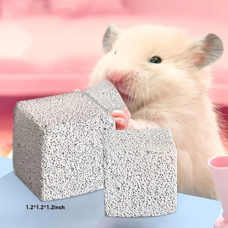 Hamsters Delight Natural Chew Stone for Small Pets Calcium