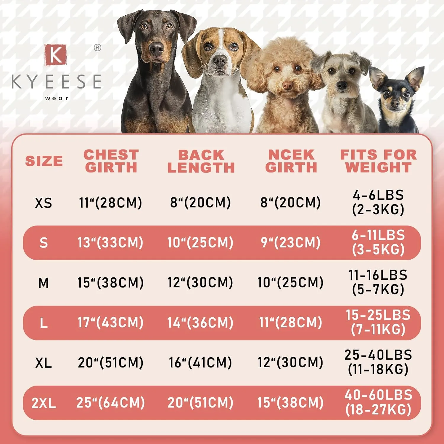 KYEESE Dog Pajamas Lightweight Doggie Onesie Striped Pet Pjs Stretchable Pet Outfit Soft Dogs Clothes Comfort Dog Pajamas for Small Dogs, Purple, S