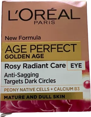 L'Oréal Paris Age Perfect Golden Age Rosy Radiant Care Eye 15ml