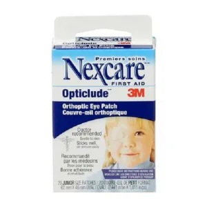 Nexcare Opticlude Orthoptic Eye Patch - 2 1/2" x 1 1/4", Box of 20