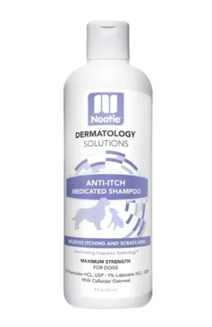 Nootie Dermatology Solutions Anti-Itch Medicated Shampoo For Dogs 8oz