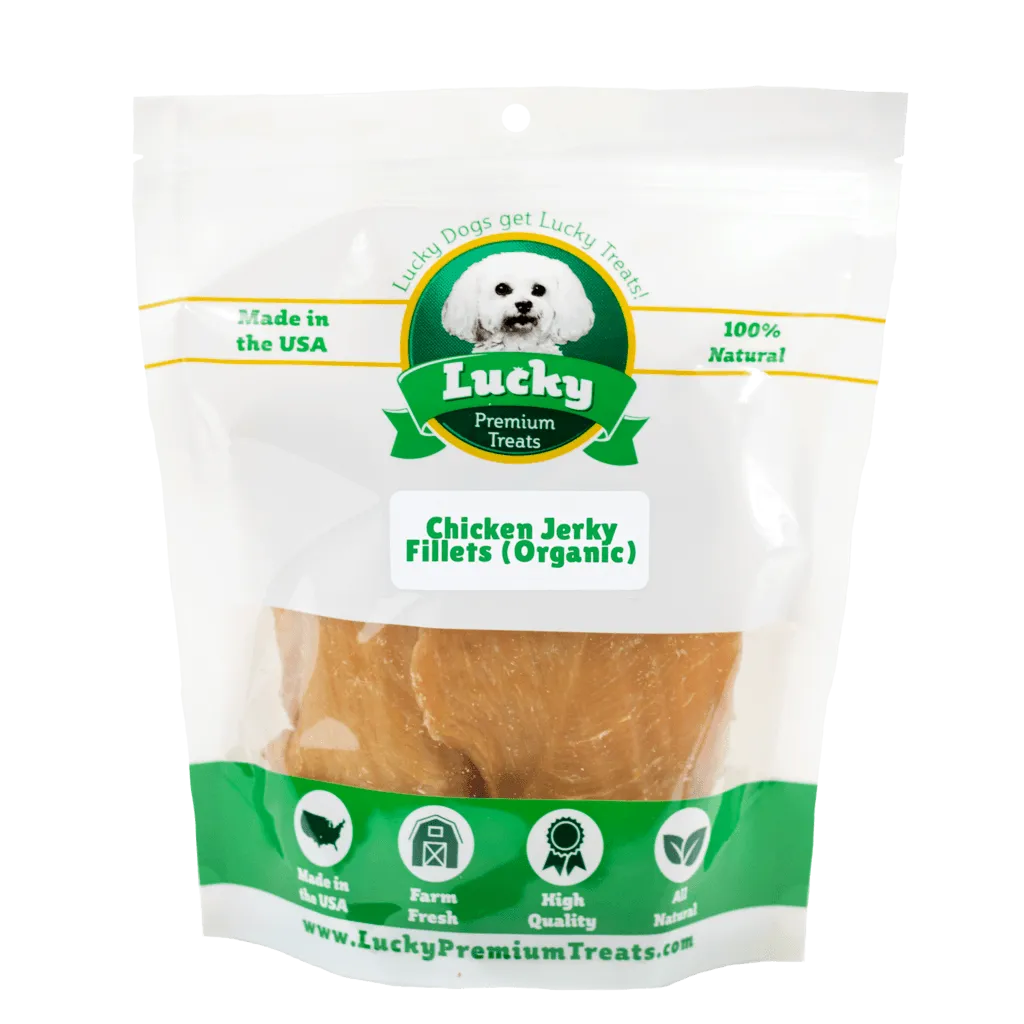Organic Chicken Jerky Fillets