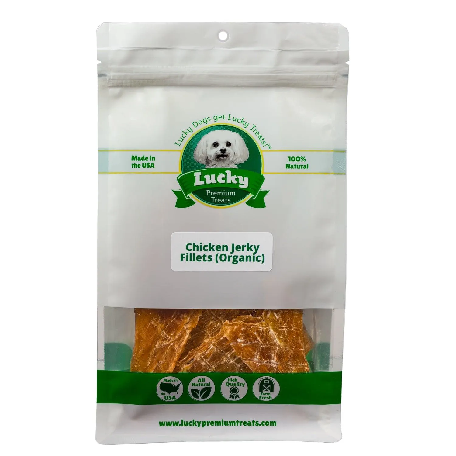Organic Chicken Jerky Fillets