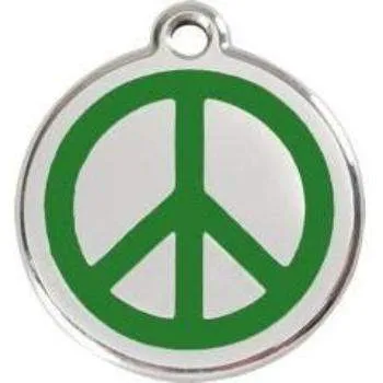 Peace Pet ID Tag