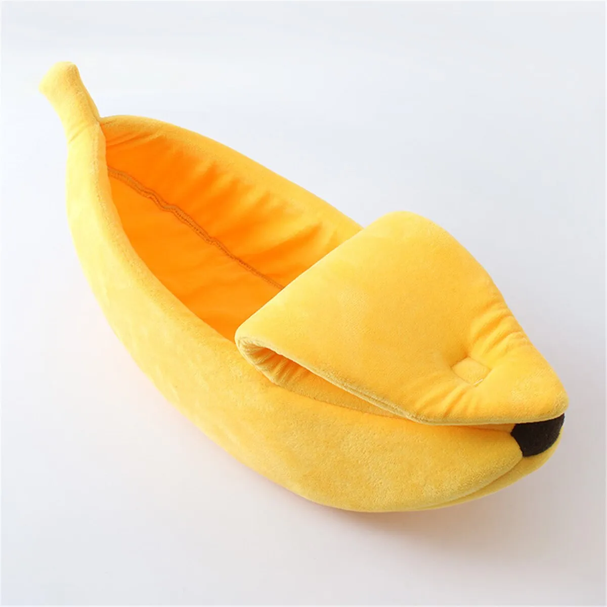 Peel & Sleep Banana Cat Bed