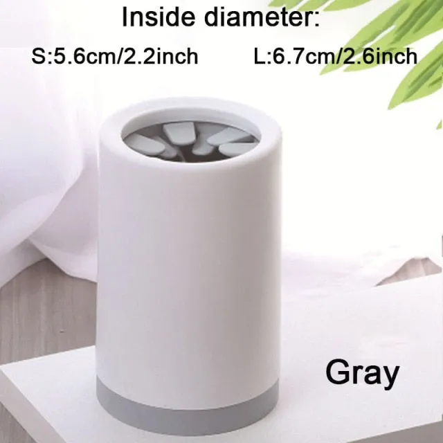 Pet dog paw cleaner cup