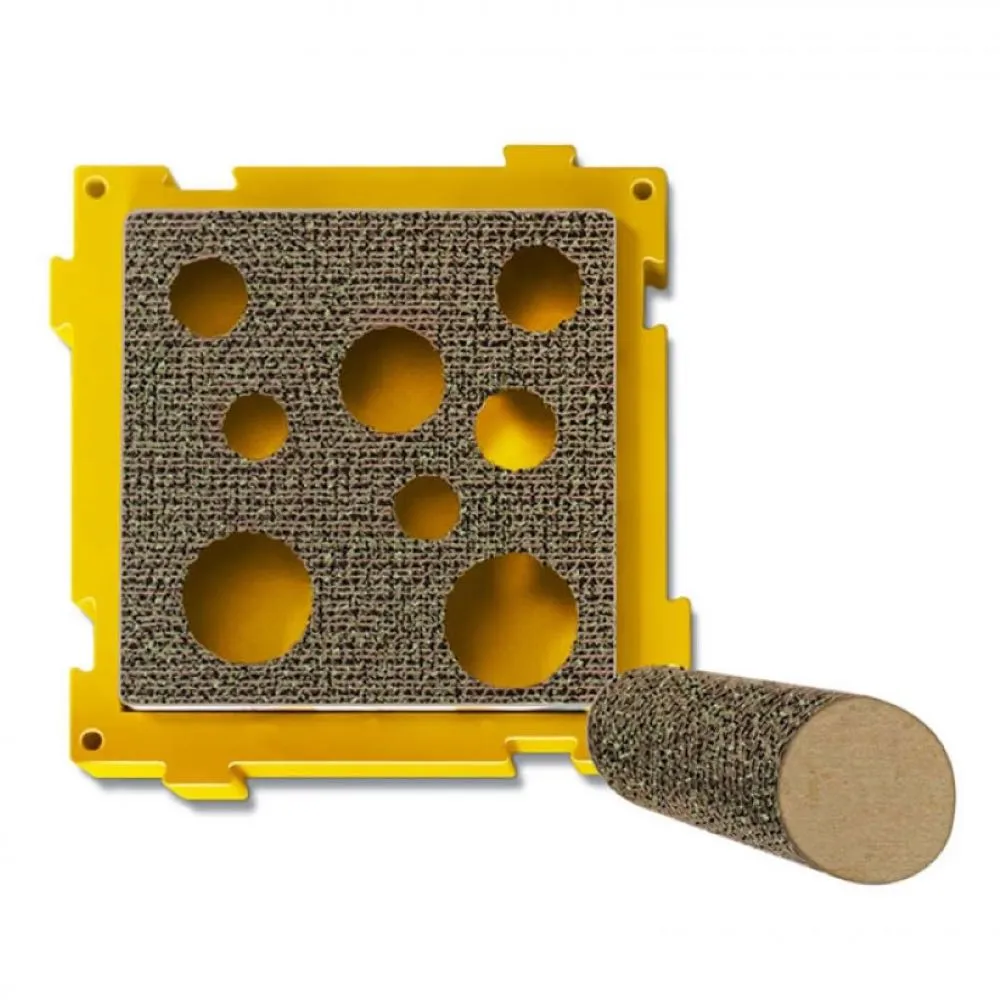 Petstages Puzzle Scratch Treat Pockets Scratcher Cat Toy