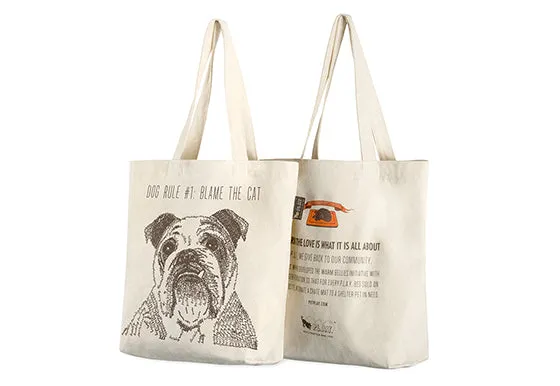 P.L.A.Y. Best in Show Totes: Bulldog