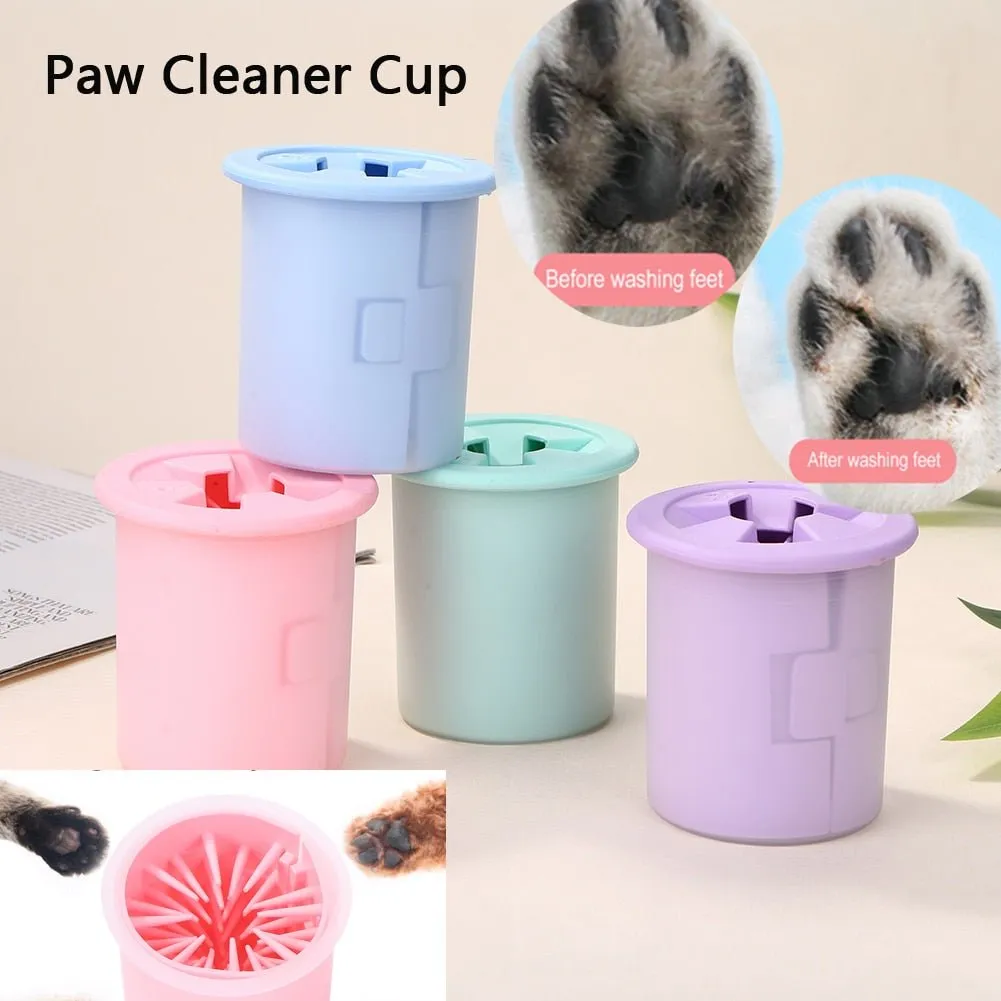 Portable Silicone Dog Paw Cleaner Cup