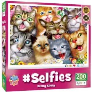 Pretty Kitties 200 Piece Puzzle