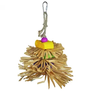Prevue Pet Playfuls Raffia Fluff Small Animal Chew