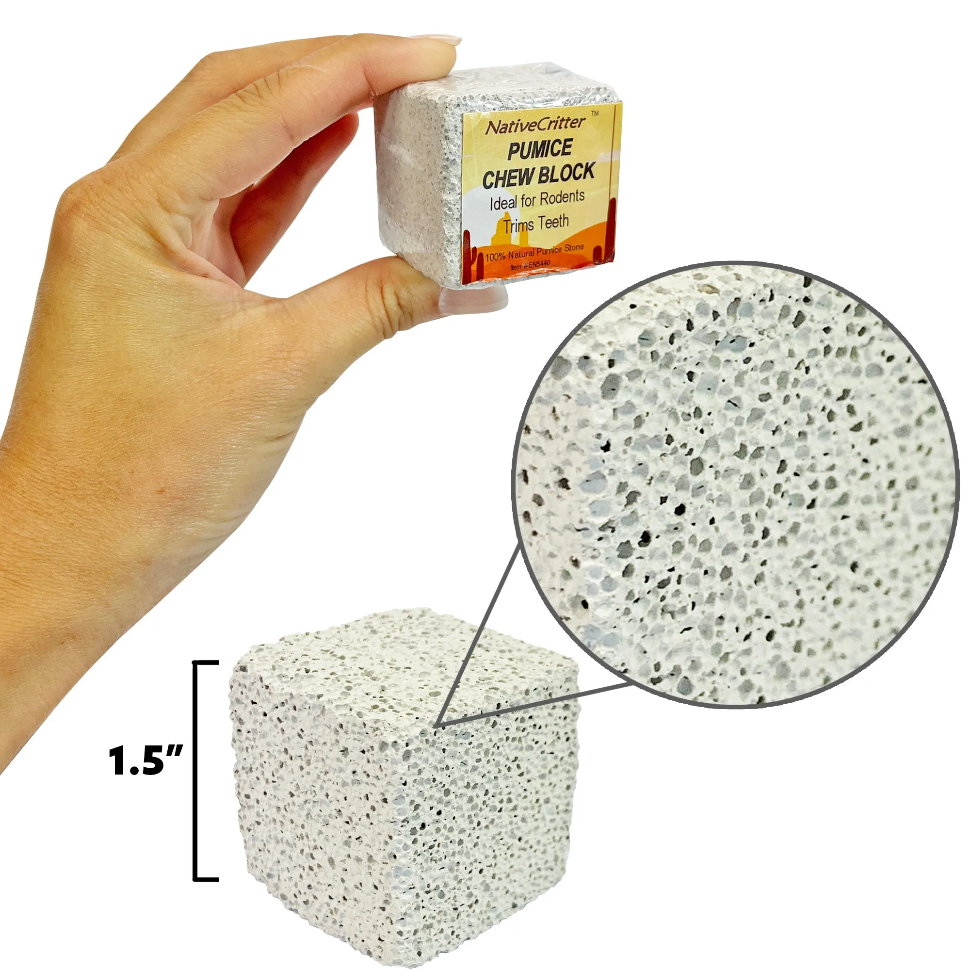 Pumice Chew Block