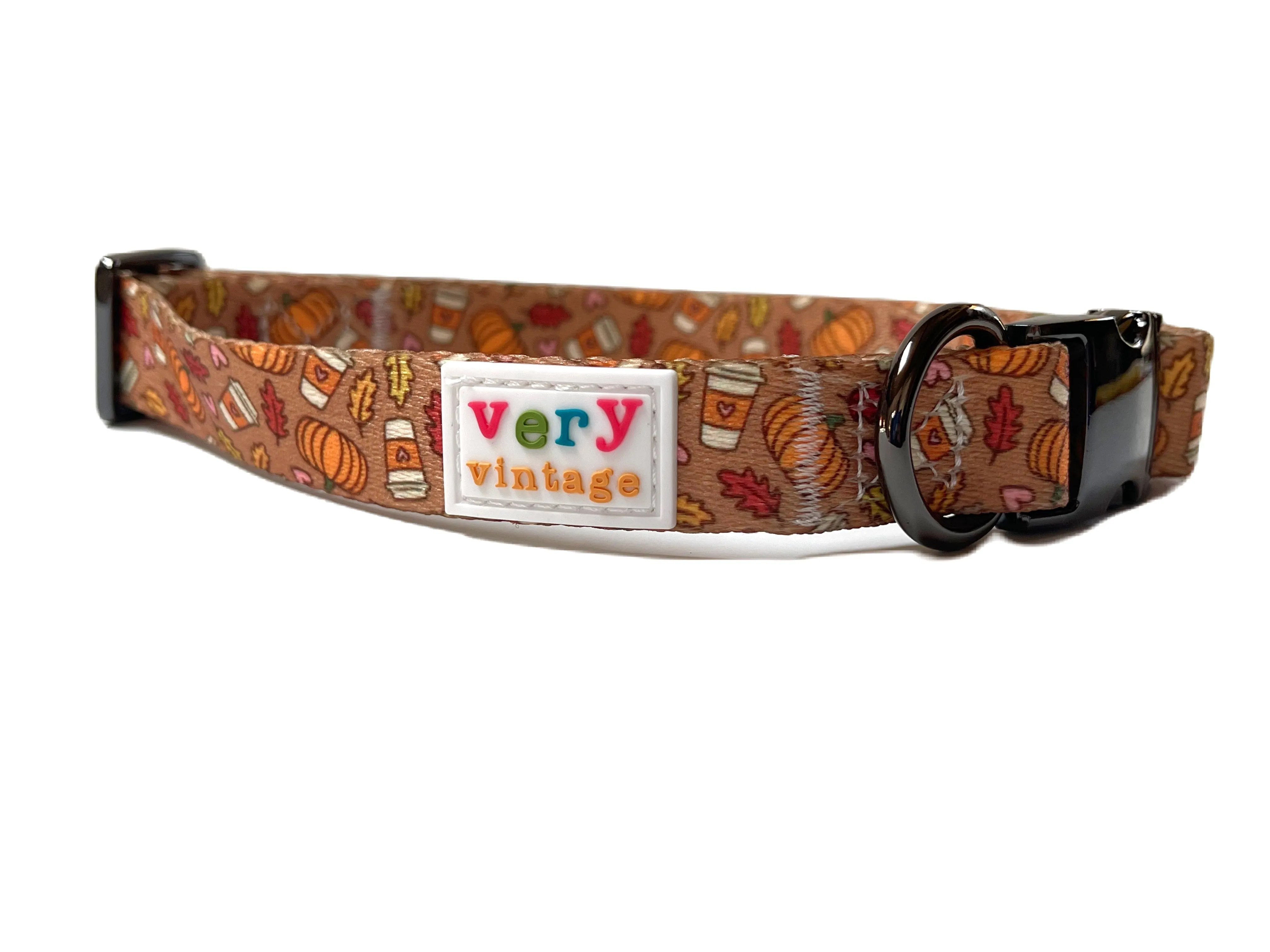 Pumpkin Spice - Recycled Eco-Friendly Collar & Leash