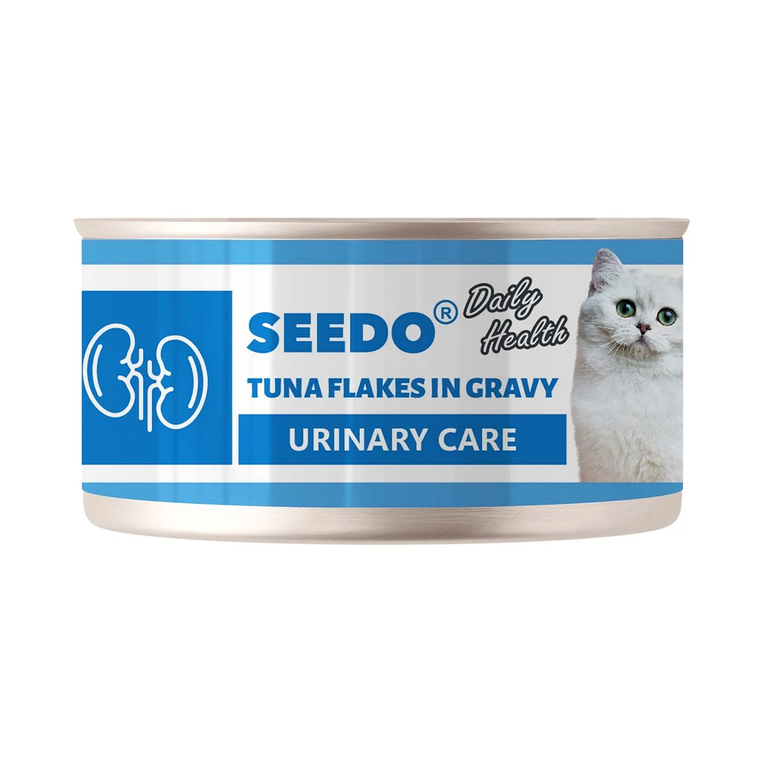 Seedo Daily Health Light Tuna Flakes in Gravy Urinary Care Wet Cat canned food