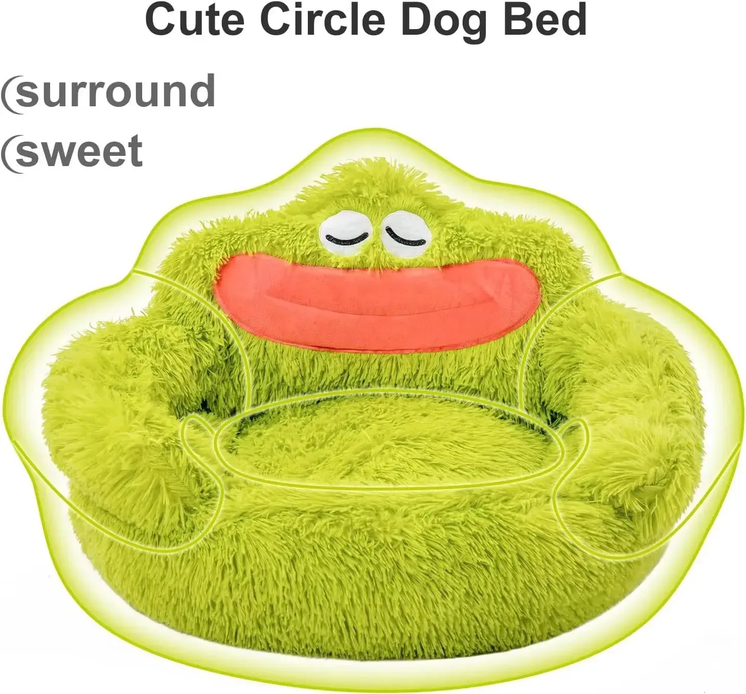 Small Dog And Cat Indoor Plush Bed