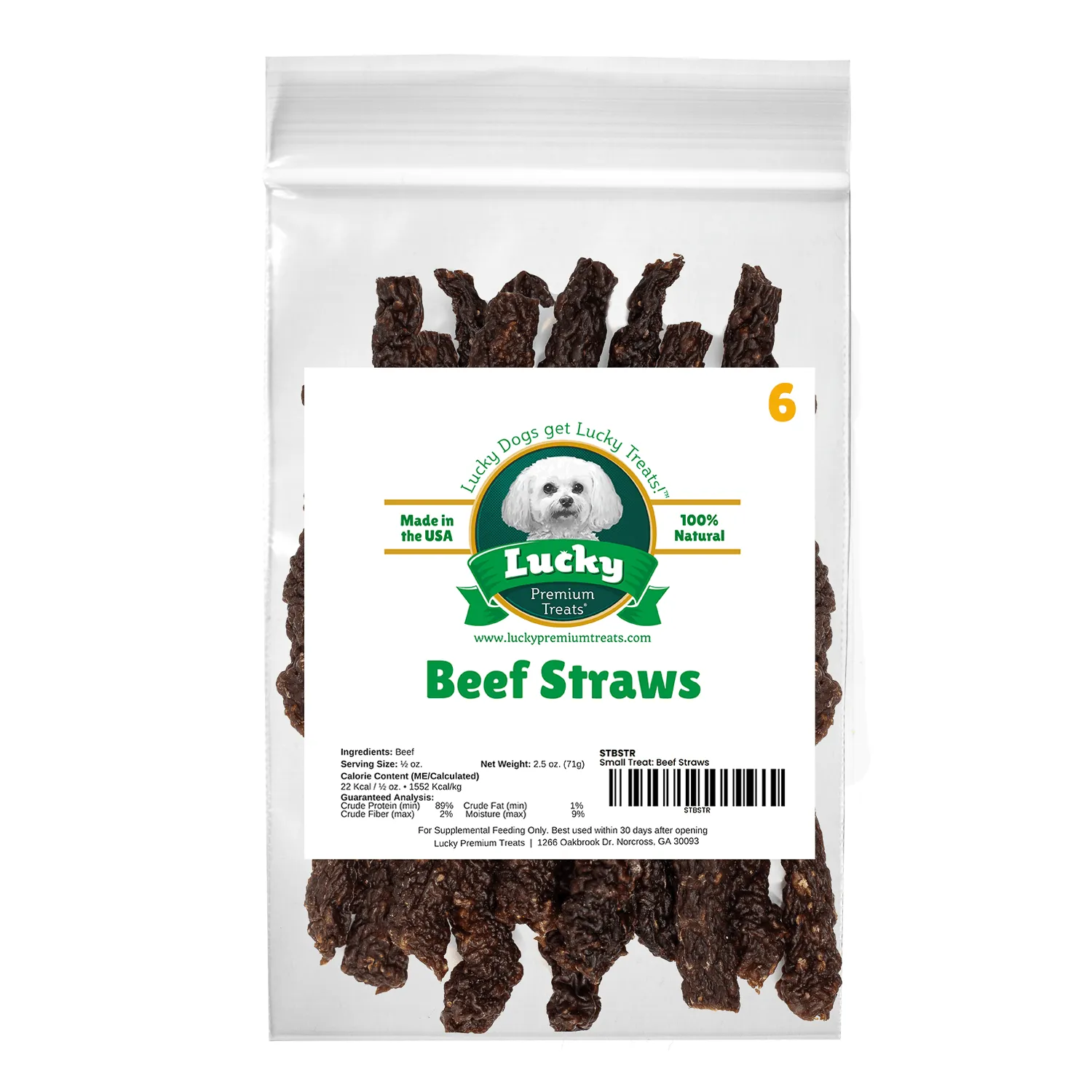 Small Treat: Beef Straws