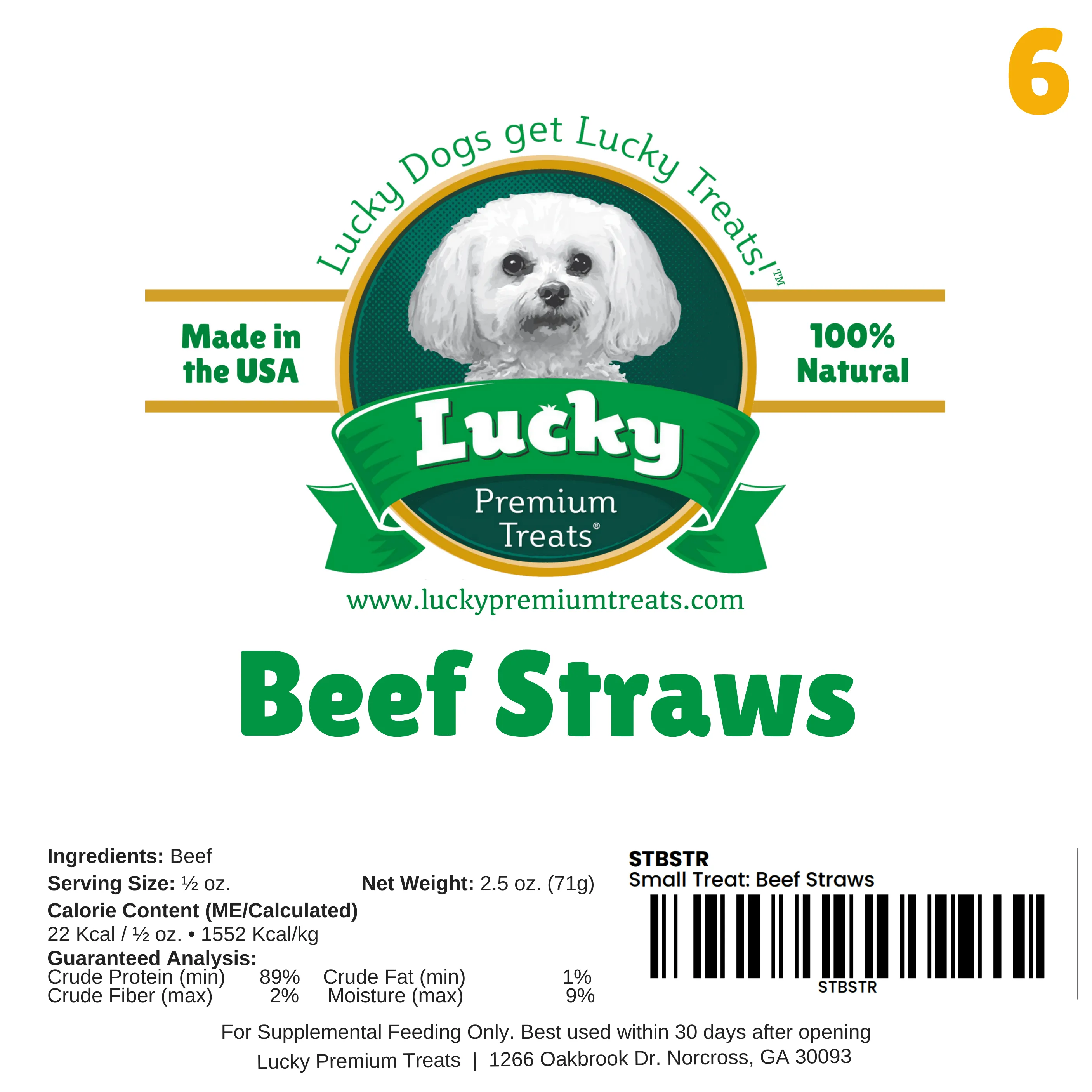 Small Treat: Beef Straws
