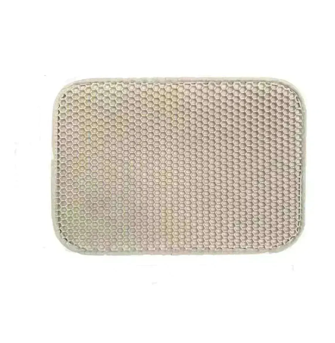 Solid Color Waterproof Easy to Clean Scatter Control Cat Litter Mat